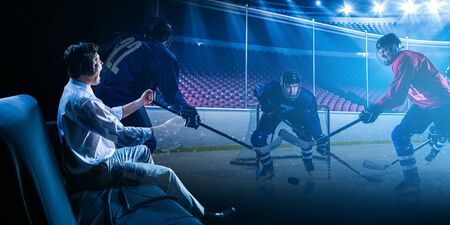 Enjoy the reality of game. Mixed mediaの写真素材