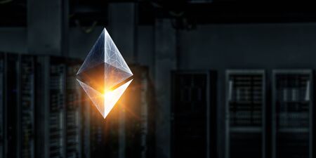 The essense of crypto currencyの写真素材