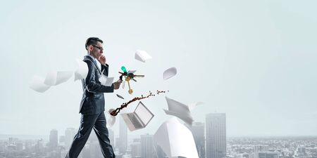 Business people at their workの写真素材
