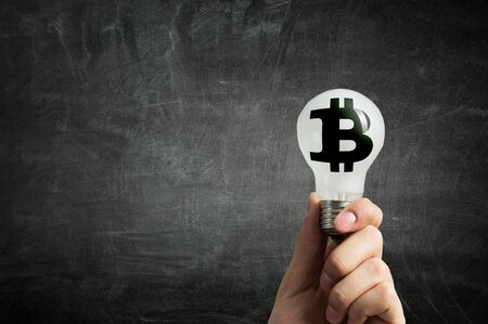 Crypto currency exchange as scienceの写真素材