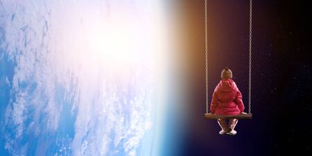 Childish sweet dreams . Mixed mediaの写真素材