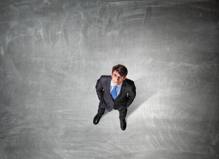 An idea how to reach the topの写真素材