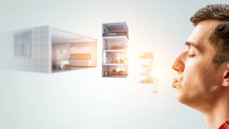 Give me a kiss. Mixed mediaの写真素材