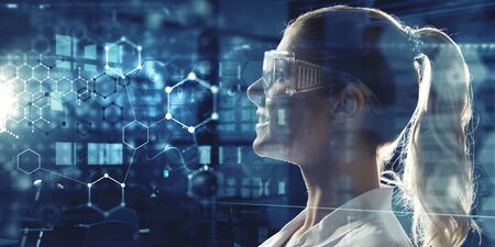 Innovative technologies in science and medicine . Mixed mediaの写真素材