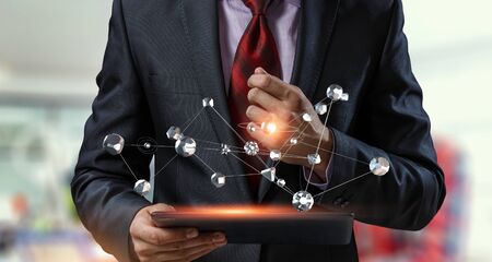 Connection technologies for business. Mixed media