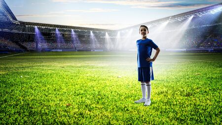 He will be a champ. Mixed mediaの写真素材