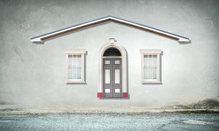 Real estate concept . Mixed mediaの写真素材