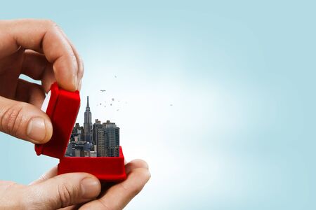 Real estate and construction industry conceptの写真素材