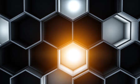 Innovative technologies image . Mixed mediaの写真素材