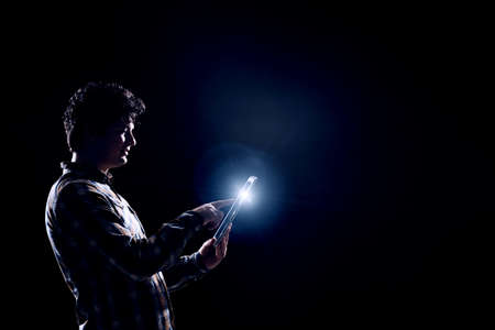 Business and innovation concept . Mixed mediaの写真素材