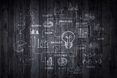 Light bulb as a symbolの写真素材