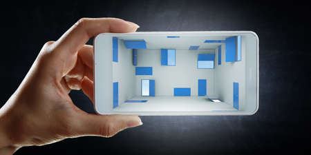 Concept of choice and opportunityの写真素材