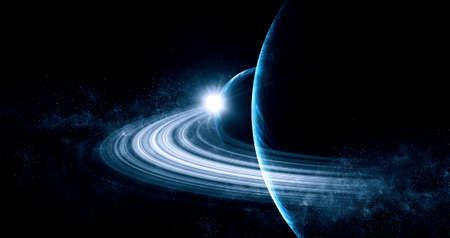 Image of outer space. . Mixed mediaの写真素材