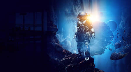 Astronaut on the other planet