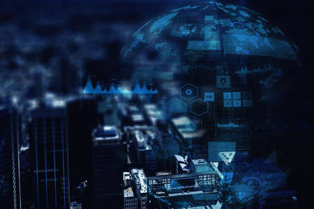 Innovative technologies image . Mixed media