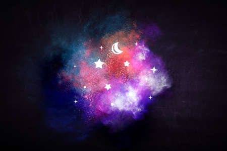 Star Abstract Decoration Lights Background
