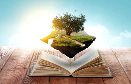 World of books conceptの写真素材