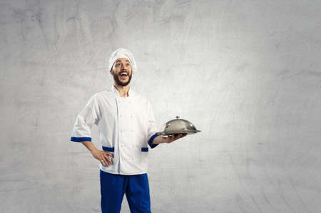 Creative cook. Healthy nutrition . Mixed mediaの写真素材