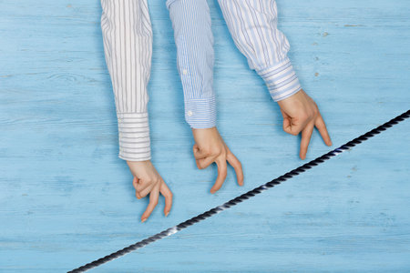 Business growing concept. Mixed mediaの写真素材