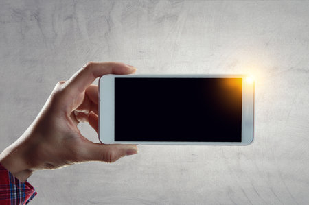 Innovation and creativity concept. Mixed mediaの写真素材