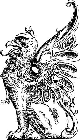 Detail Griffin # 02のイラスト素材