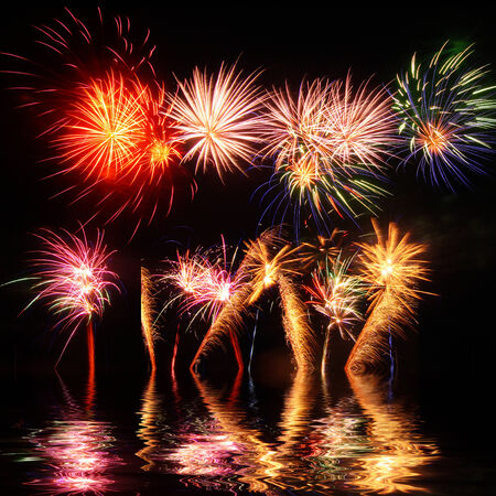 fireworksの写真素材