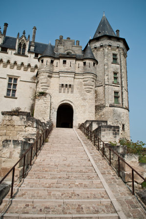 Saumur Castleのeditorial素材