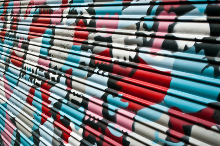 Paris - France April 2013 - urban art - abstract