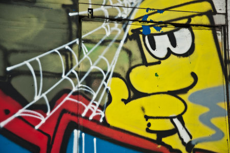 Paris - France - May 2013 - urban artのeditorial素材