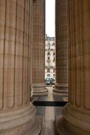 Pantheon monument in Paris - Franceの写真素材