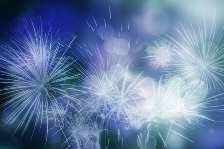 Abstract firework backgroundの写真素材