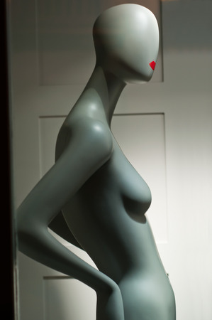 mannequin nude  in a showroomの写真素材
