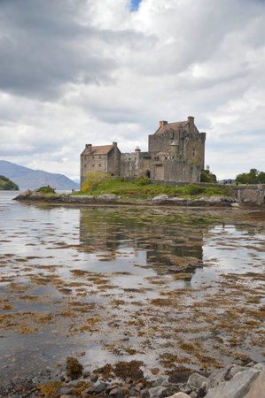 eilean donan castle in the highlands in Scotlandのeditorial素材