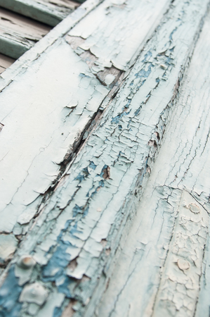 closeup of hinge on ancient wooden shutters の写真素材