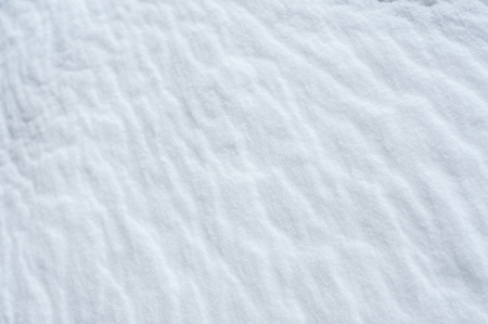 closeup of snowy surface backgroundの写真素材