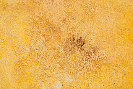 closeup of brown painting on the wall textureの写真素材