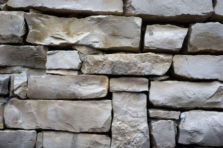 Closeup of stoned wall texture background