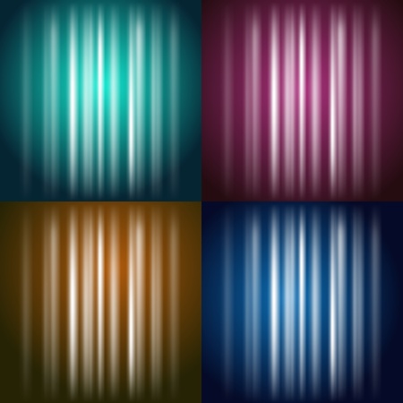 Vector Colored Shining Background  yellow, red, green, blueのイラスト素材