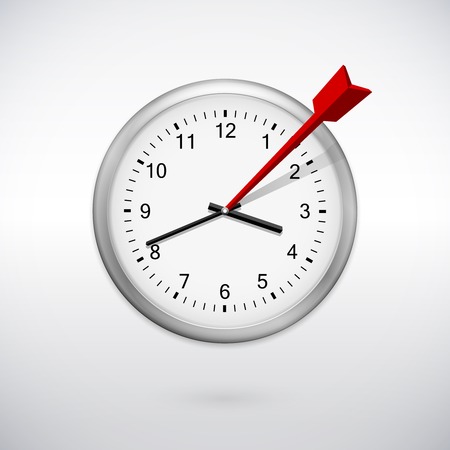 business metaphor time is money, concept of time management planning processのイラスト素材