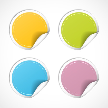 Vector stickersのイラスト素材