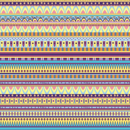 ethnic geometric patternのイラスト素材