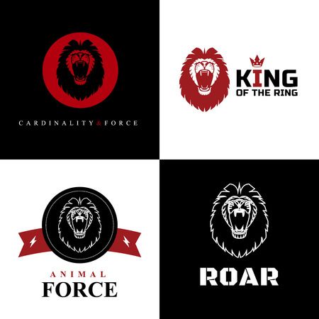 Lion Logo Graphic Designsのイラスト素材