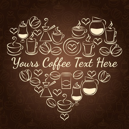 I love coffeeのイラスト素材