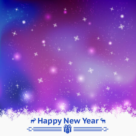 Winter seamless background. Happy New Yearのイラスト素材