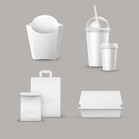 Vector Fast Foodのイラスト素材