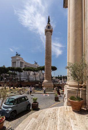 ROME, ITALY - MAY 24, 2022: Metropolitan City of Rome Capitalのeditorial素材