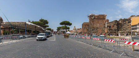 ROME, ITALY - MAY 24, 2022: Metropolitan City of Rome Capitalのeditorial素材