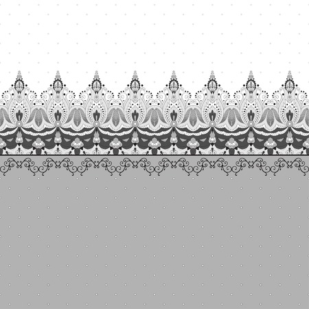Vector background. Two simple background and border. Oriental pattern and decorative items. Wide applicability. Easily edit the colors.のイラスト素材