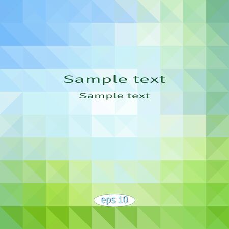 Abstract polygonal vector background. Place for your textのイラスト素材