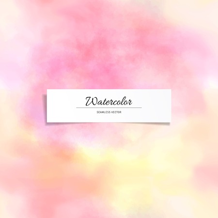 Abstract vector  seamless watercolor background. Hand drawing.のイラスト素材